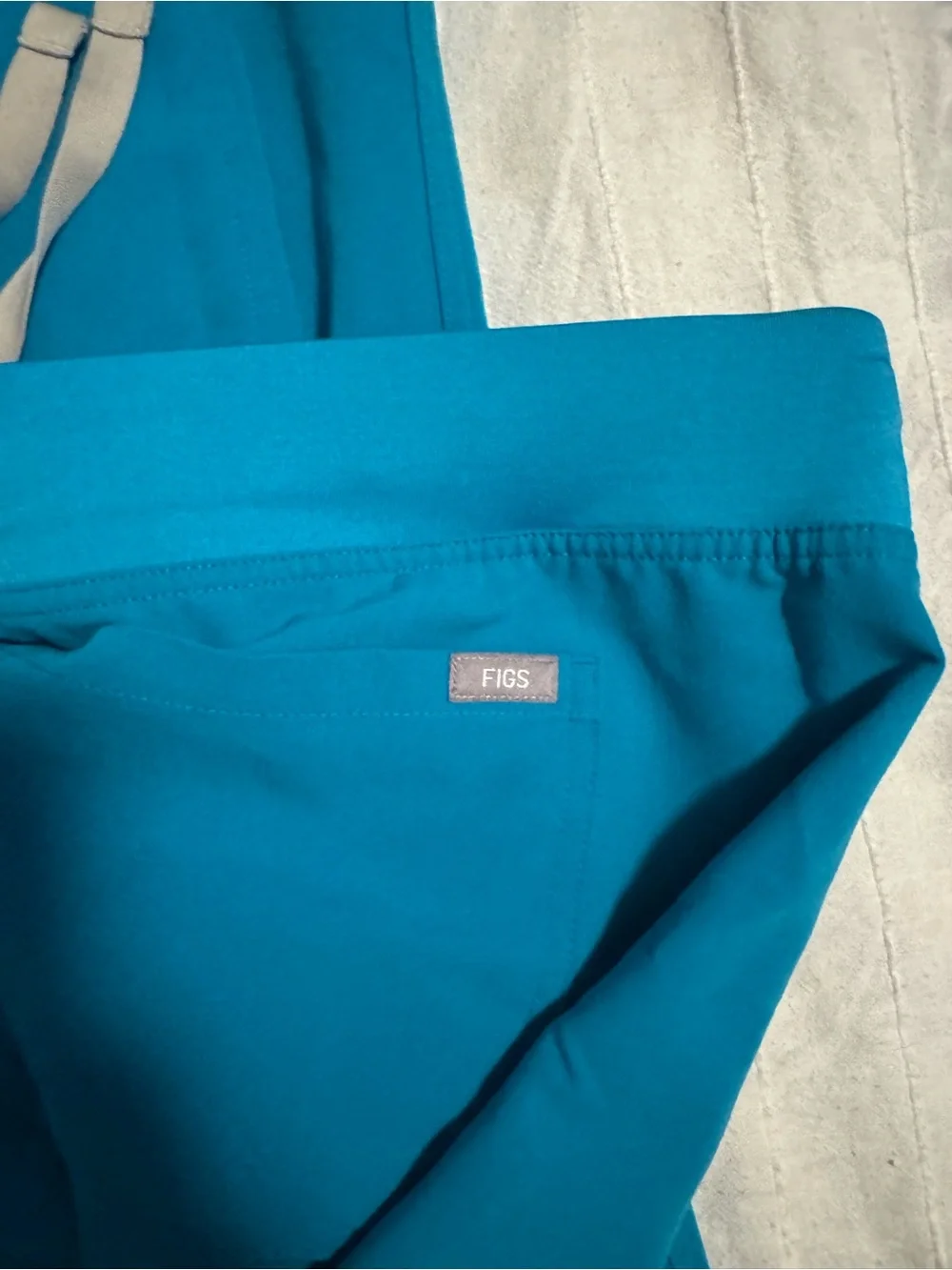 Figs Women's Straight Leg Scrub Pants Teal
